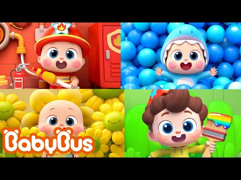 Em bé màu sắc đang ở đâu | Bé Zuzu | Nhạc thiếu nhi vui nhộn | Yes! Neo | BabyBus