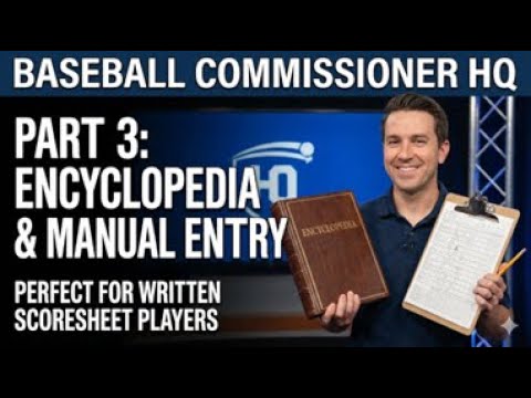 UNLEASH THE POWER OF YOUR BASEBALL GAMING! ⚡ Encyclopedia, Manual Entry & Playoffs (Beta Preview)
