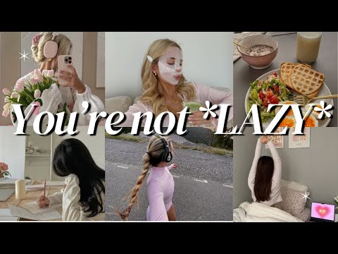 lazy girl glow up | this is when your real glow up starts