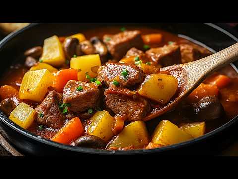 Make A Delicious Stew With Easy Ingredients! This is exactly how my grandmother cooked!