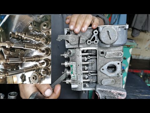 reparing inline diesel pump | diesel pump new plunger install