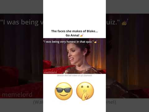 The faces she makes of Blake 😎🤫  Go Anna! #annakendrick #blakelively #shorts #itendswithusmovie