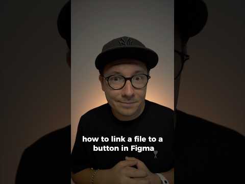 How to Link File to Button in Figma #figma #figmatutorial