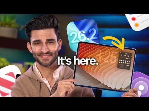 iPadOS 26.2 is OUT! Here’s Everything NEW — Split View, Liquid Glass & Hidden Surprises! ✨