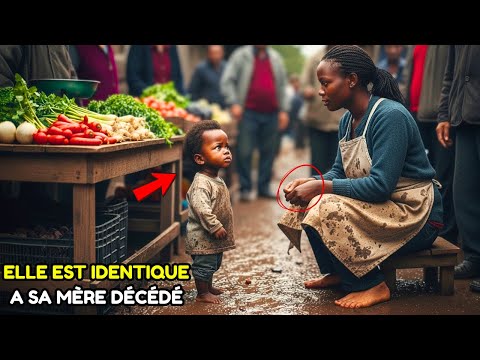 Un enfant abandonné reste figé en voyant la vendeuse  identique à sa mère décédée