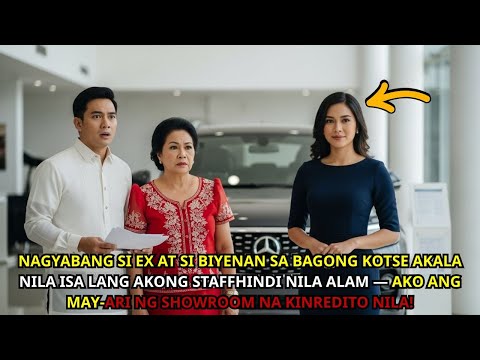 NAGYABANG SI EX AT BIYENAN SA KOTSE—DI NILA ALAM AKO ANG MAY-ARI NG SHOWROOM!