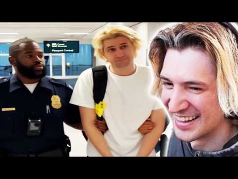 xQc Dies Laughing at AI TikToks of Himself