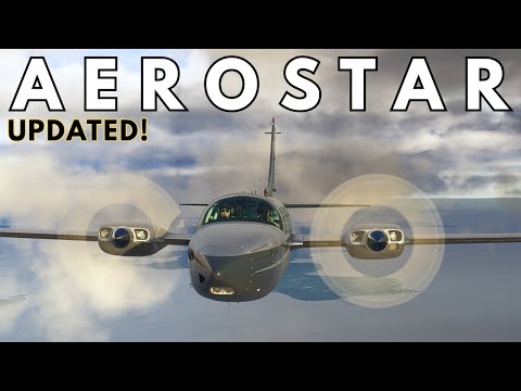 UPDATED! A2A Simulations Accu-Sim Aerostar 600 IFR & BeyondATC Microsoft Flight Simulator 2024 4K