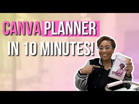 How to Make a Planner Page in Canva | Step-by-Step Tutorial for Beginners