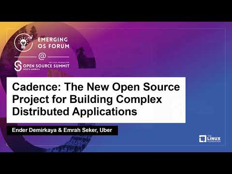 Cadence: The New Open Source Project for Building Complex... - Ender Demirkaya & Emrah Seker
