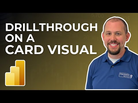 How to Drillthrough on a Card Visual in Power BI