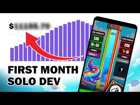 How Much Money my Mobile Game Made (After 1 month)