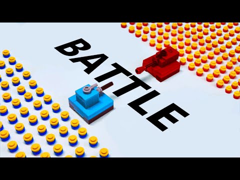 I simulated a Micro LEGO War