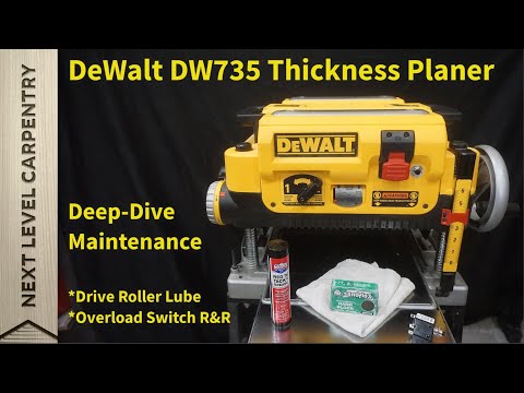 DW735 Planer Deep-Dive Maintenance