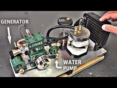 10cc Whippet Model Engine Set & Run!