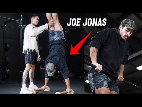 I Taught JOE JONAS How To HANDSTAND | JONAS BROTHERS VS CALISTHENICS