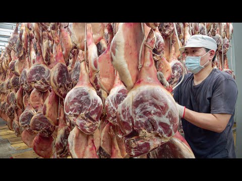 Amazing! 10 months of aging! The Taiwanese ham production process | Asian Food