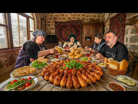 Grandma Rose's Day: Chores, Tea, & Chicken Kebab!