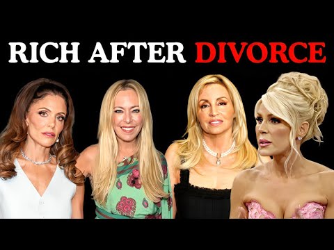 The Richest Real Housewives AFTER Divorce