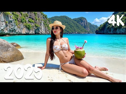 🌅 Chill Vocal Deep House 2025 | Summer Ocean Relaxing Mix in Stunning 4K UHD