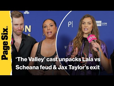 The Valley cast unpacks Lala vs Scheana feud, 'scary' times filming w/ Jax & more| Virtual Reali-Tea