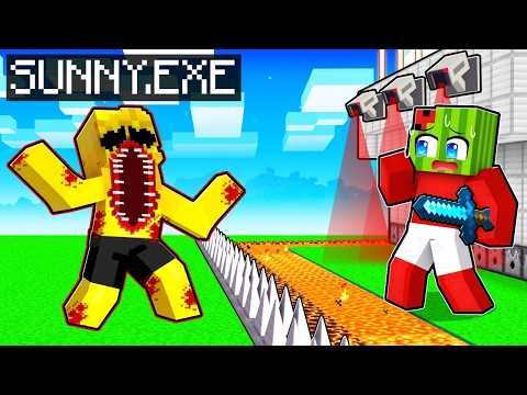 SUNNY.EXE vs Most Secure House in Minecraft!