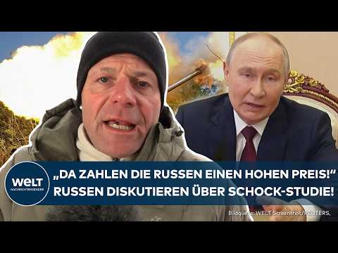 UKRAINE-KRIEG: Kriegsstudie offenbart unglaubliche Summe! Putins "Erfolge sind teuer erkauft!"