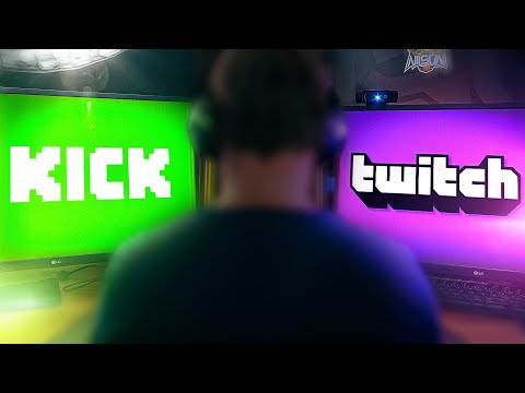 Twitch VS Kick: Wo lohnt sich streamen mehr?