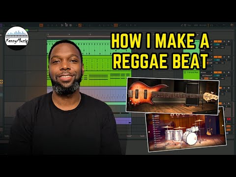 How I produce music from SCRATCH in Ableton Live (Making a Reggae Beat)