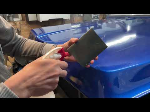 DIY Cut and Buff Single Stage Paint