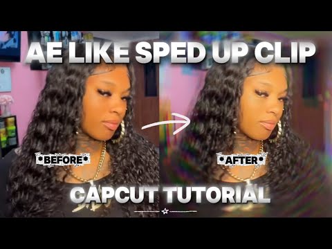 AE like sped up clip Tutorial on Capcut || usereditz4 ||