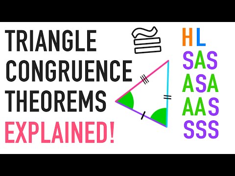 Triangle Congruence Theorems Explained: ASA, AAS, HL