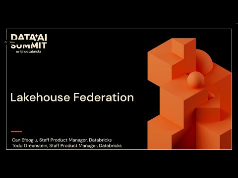 Lakehouse Federation: Access and Governance of External Data Sources from Unity Catalog