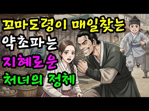 [은채야담 3화] 약초파는 지혜로운 아씨에게 찾아온 꼬마 도련님(야담,민담,전설,야사,신화,옛날이야기,오디오북)