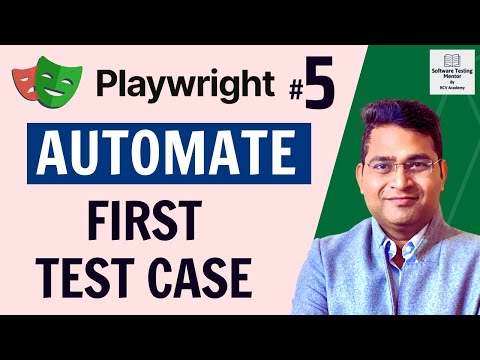 Playwright Tutorial #5 - Automate First Test Case in Playwright