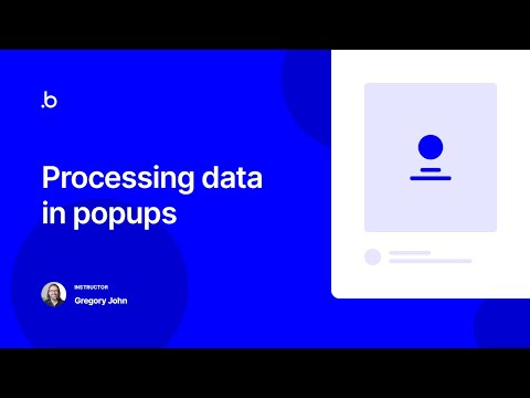 Processing data in popups | Bubble.io tutorial