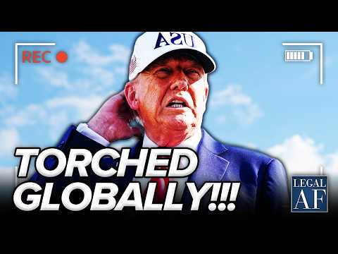 Trump gets TRASHED by ENTIRE WORLD as His Presidency CRUMBLES