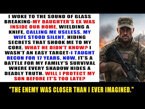 My Daughter’s Ex Broke In With a Knife — Called Me Useless, Not Knowing I Taught Recon for 17 Years