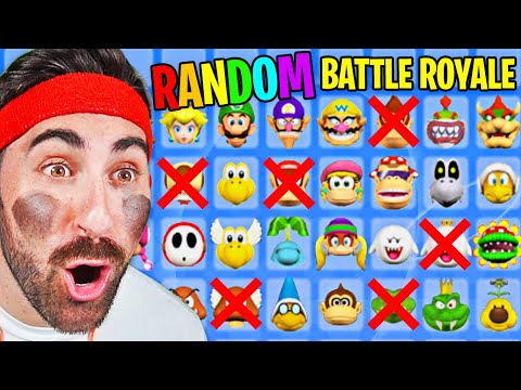 When you make Mario Baseball a RANDOM Battle Royale...