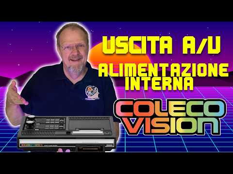 SH201 - Modifica COLECOVISION - Uscita video e alimentazione interna