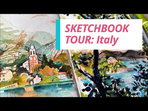 Sketchbook Tour: Location Sketching