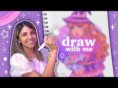 drawing with a new art supply ♡ ft. Ohuhu [soft chisel markers]