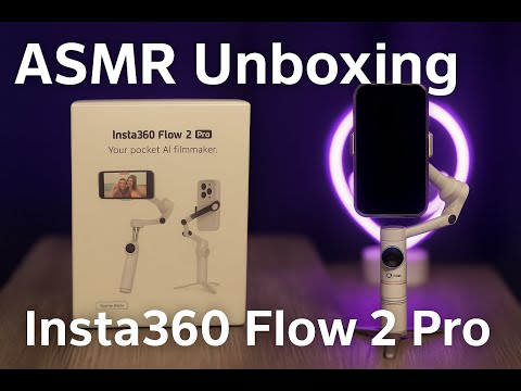 ASMR Unboxing — Insta360 Flow 2 Pro (Sonidos Reales)