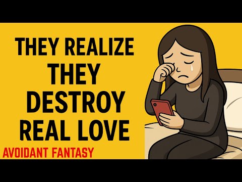 The Avoidant’s Breaking Point When They Realize They Destroyed Real Love – Part 2 | Avoidant Fantasy