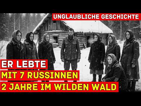 Deutscher Soldat versteckte sich 2 Jahre im Waldgebiet - mit sieben Russinnen