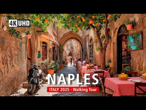 NAPLES Walking Tour 🇮🇹: Discover Naples Colorful Streets & History!