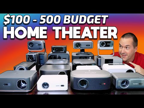 A new BUDGET KING in 2025! $100-$500 Home Theater Projector Review