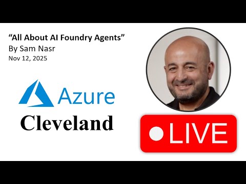 Azure Cleveland User Group - Live