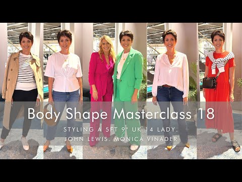 Body Shape Masterclass 18. Styling for the Everyday Woman. John Lewis & Monica Vinader. UK Size 14