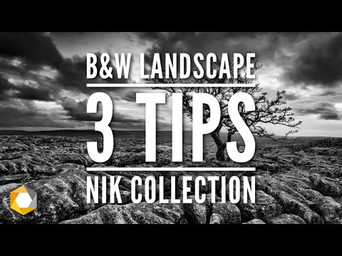 3 Tips for Better Black and White Landscapes with the Nik Collection